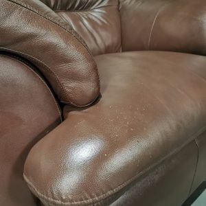 2 Piece Leather Sofa Set