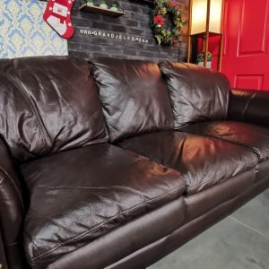 3 Seater Real Leather Couch