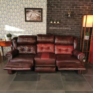 real leather recliner couch