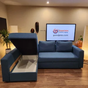 Blue (Dark Blue) Sofa Bed – IKEA Manstad