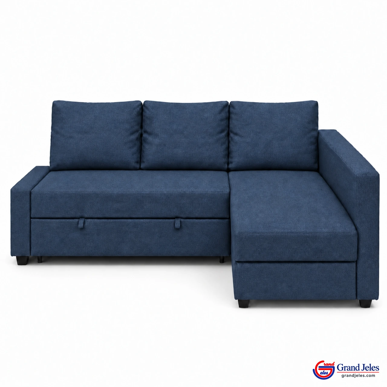 Main Hero Dark Blue Sofa Bed IKEA Friheten sectional sofa bed with reversible chaise