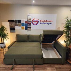 Friheten Sofa Bed Olive Green IKEA