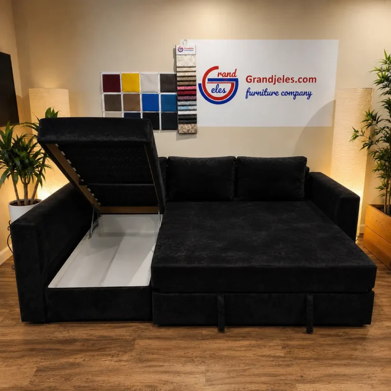 Black Velvet Sofa Bed – IKEA Manstad
