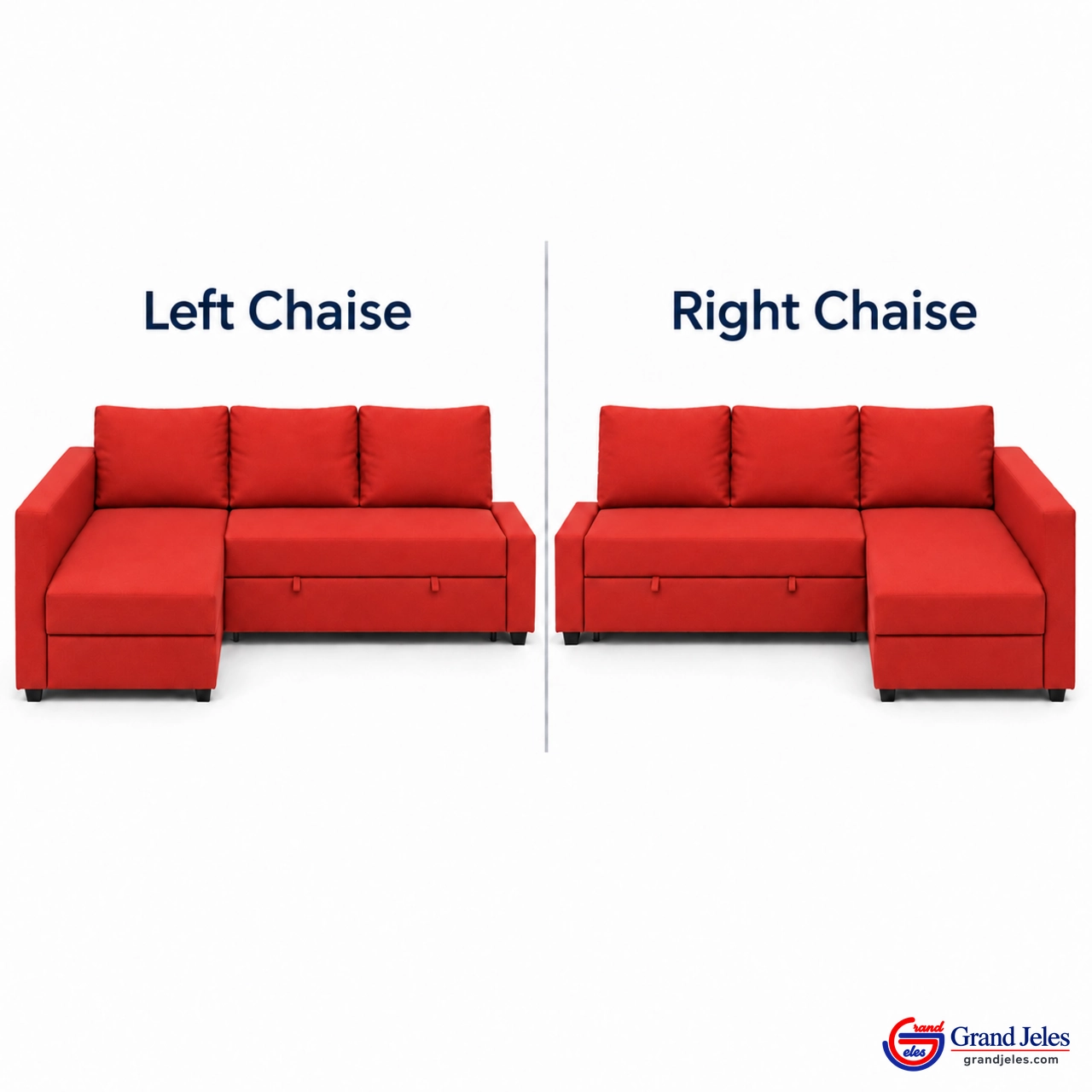 Fire Engine Red Sofa Bed – IKEA Friheten - Image 6