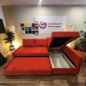 Friheten Sofa Bed Fire Engine Red IKEA
