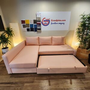 Friheten Sofa Bed Blush Pink IKEA