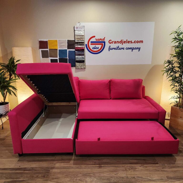 Friheten Sofa Bed Pink IKEA