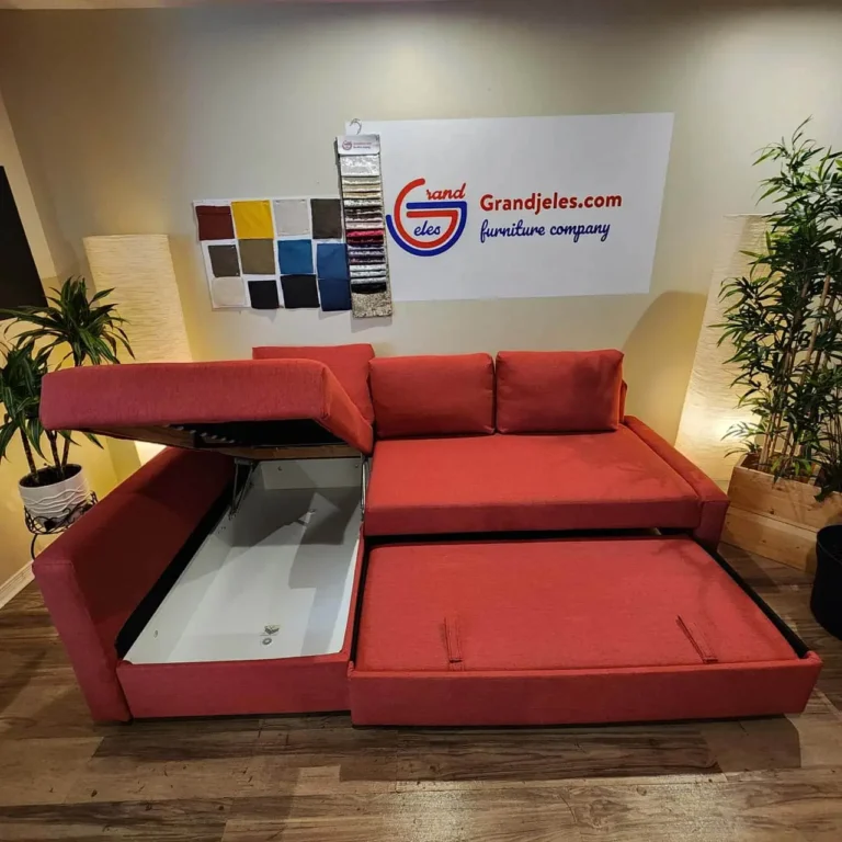 Red Sofa Bed – IKEA Friheten
