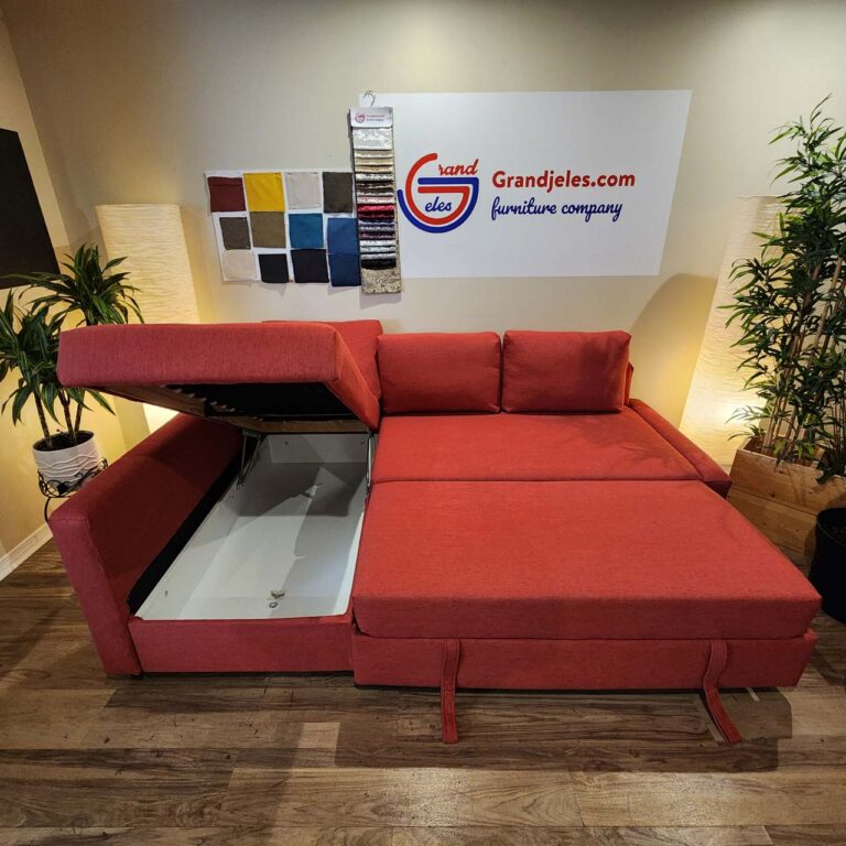 Friheten Sofa Bed Red IKEA (Refurbished)