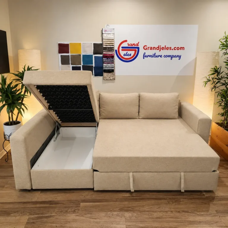 Beige Sofa Bed – IKEA Manstad