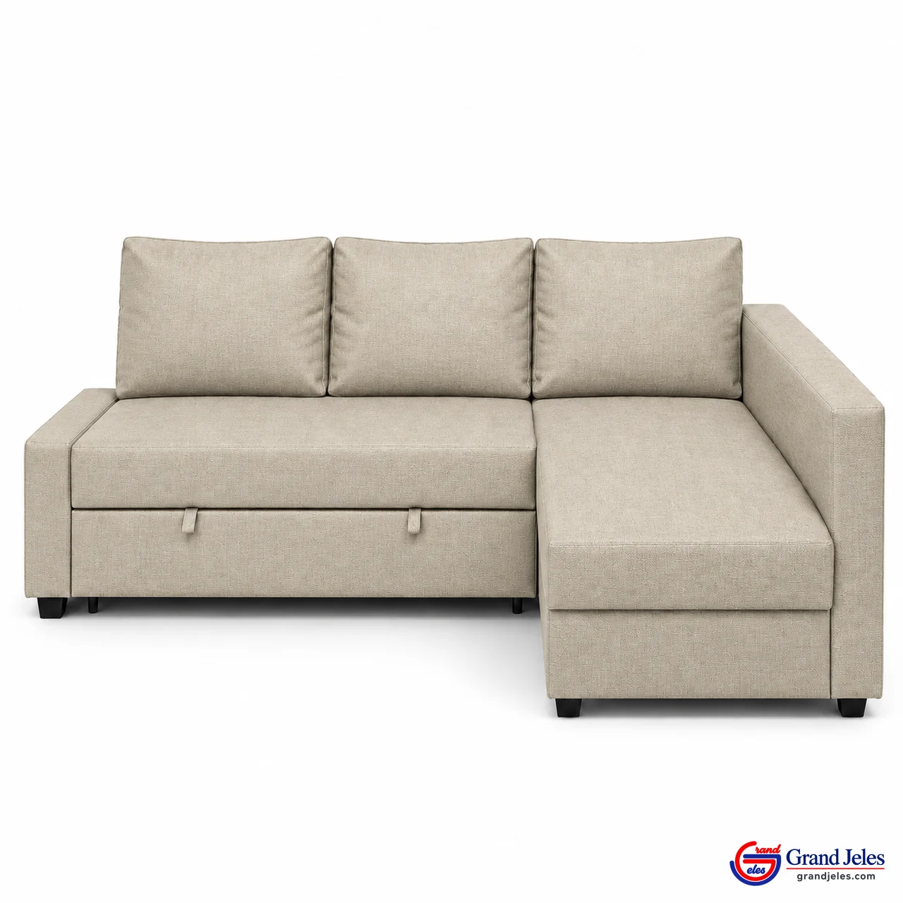 Main Hero Light Beige Sofa Bed IKEA Friheten sectional sofa bed with reversible chaise