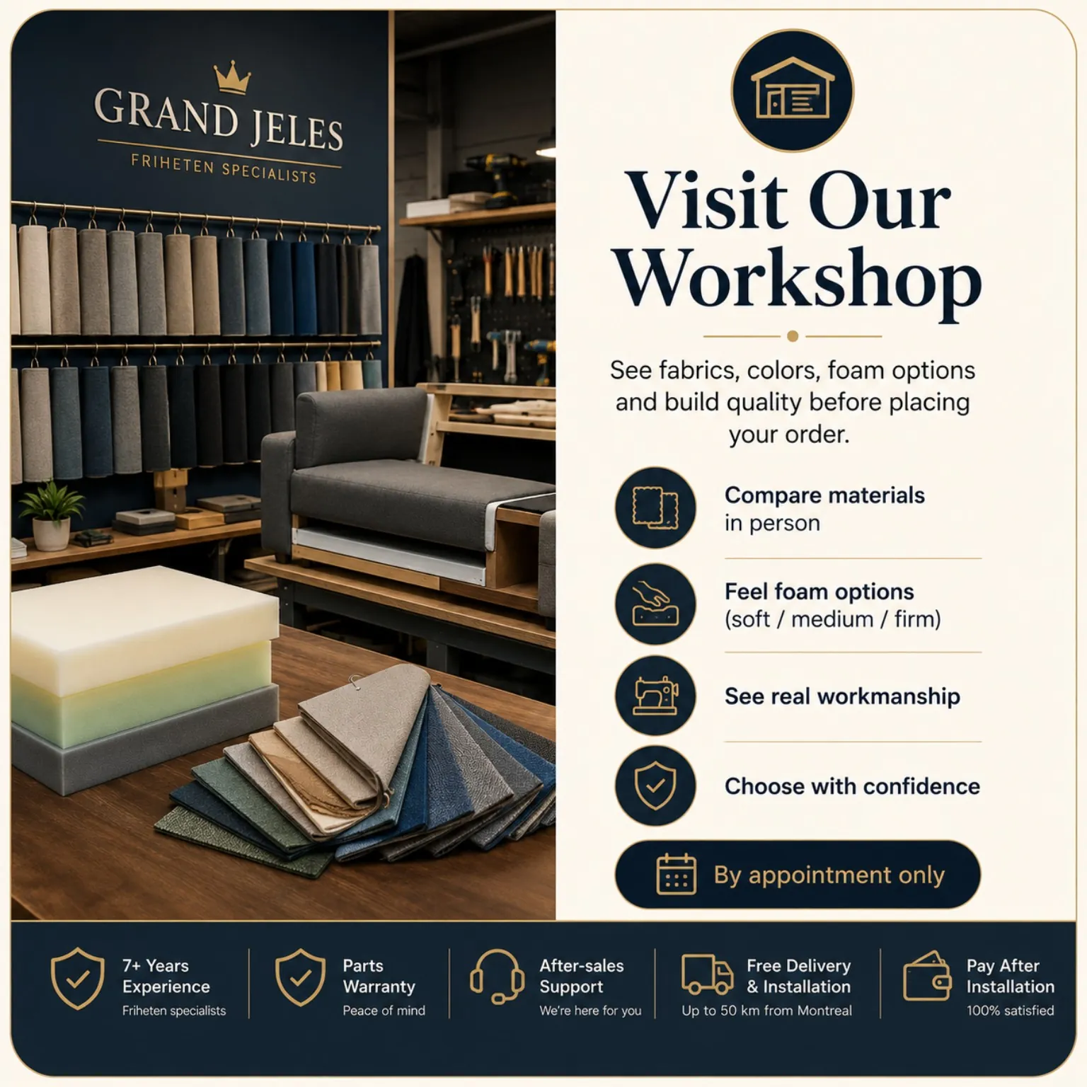 Visit Grand Jeles Workshop