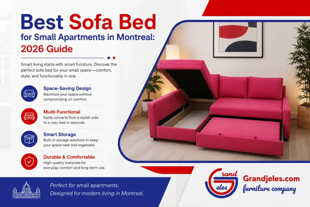 Best Sofa Bed for Small Apartments in Montreal: 2026 Guide