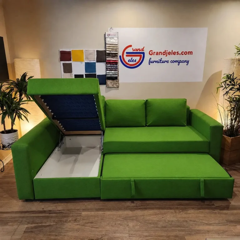 Phosphor Green Sofa Bed – IKEA Manstad