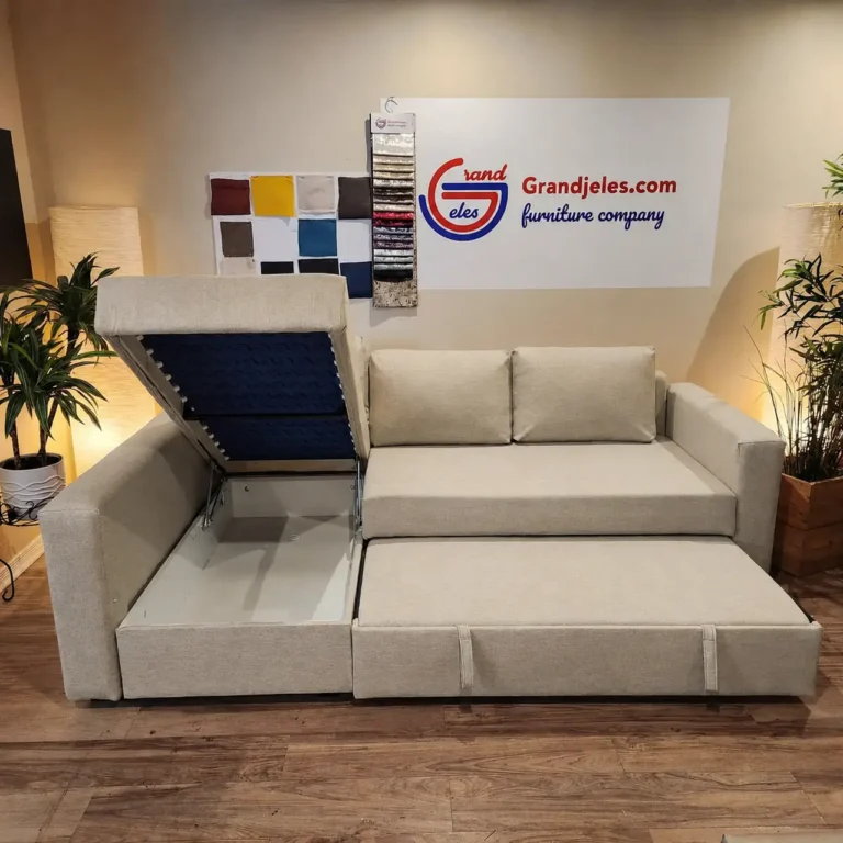 Light Beige Sofa Bed – IKEA Manstad