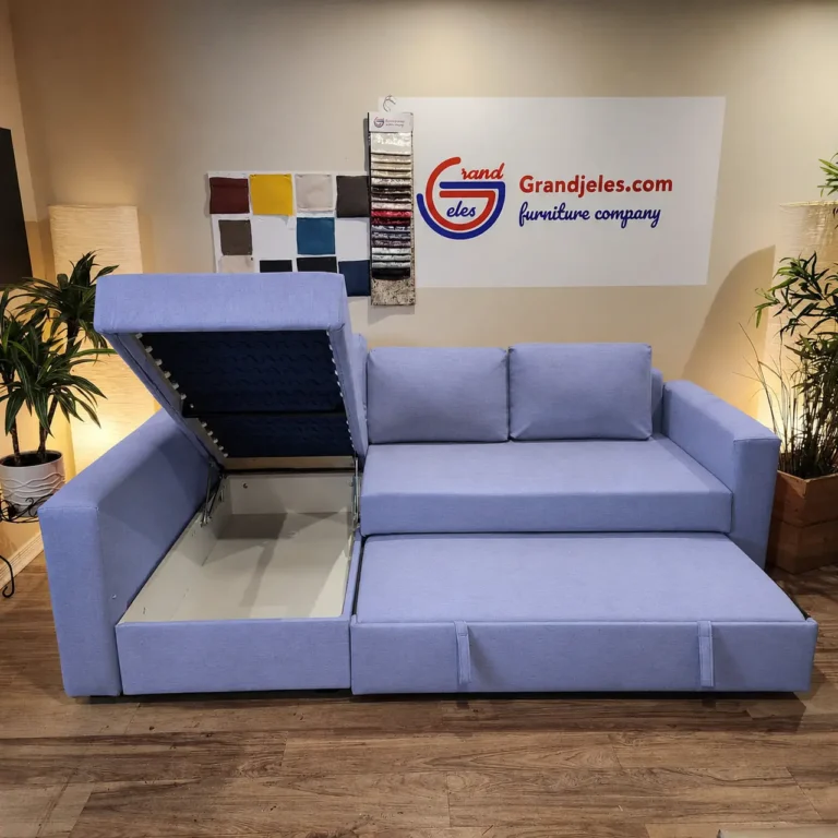 Pastel Blue / Periwinkle Blue Sofa Bed – IKEA Manstad