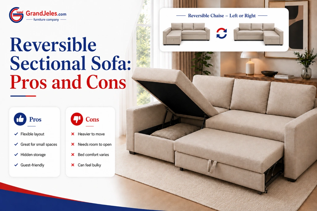 Reversible Sectional Sofa: Pros and Cons