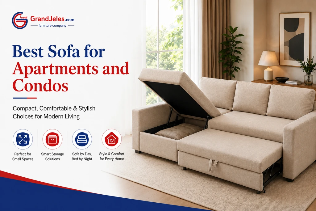 Best Sofa for Apartments and Condos: Which Type Should You Choose?