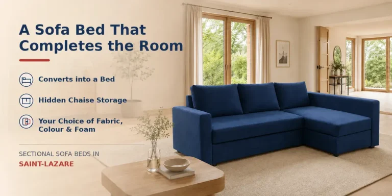 Sectional Sofa Bed Saint-Lazare