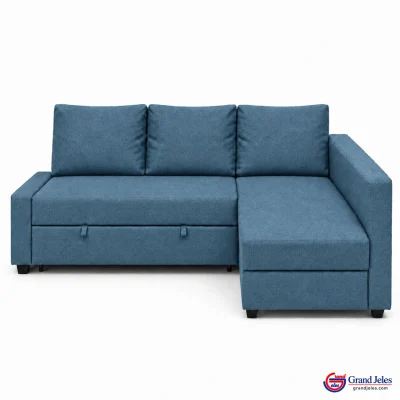 Main Hero Aqua Blue Sofa Bed IKEA Friheten sectional sofa bed with reversible chaise