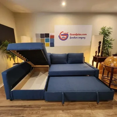 Friheten Sofa Bed Dark Blue IKEA
